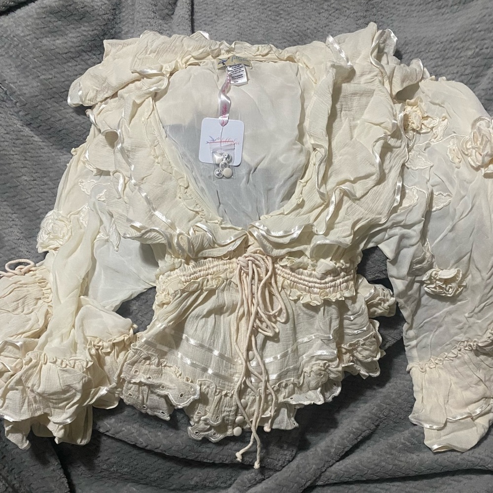 FILLYBOO handmade bed jacket L